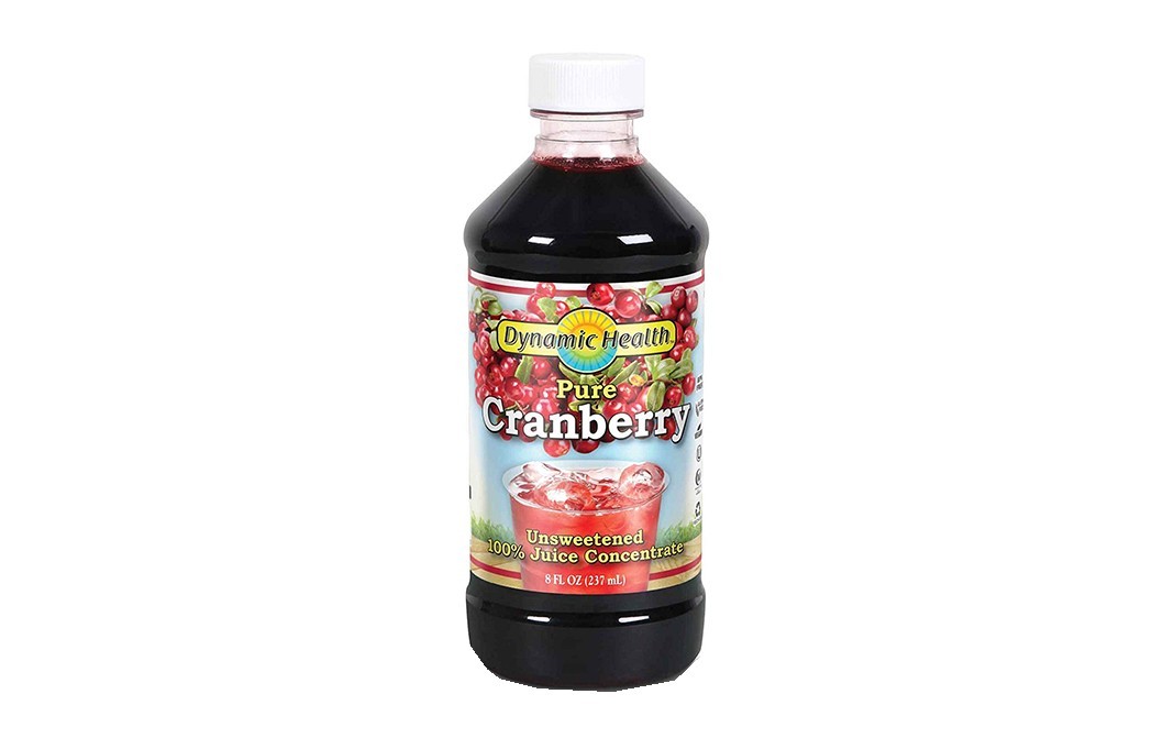 Dynamic Health Pure Cranberry Unsweetened   Plastic Bottle  227 litre